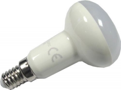 Žárovka LED E14 R50 reflektorová, 230V/6W, teplá bílá