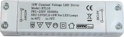 Elektronický transformátor 12V/10W, ETL-10, pro LED žárovky
