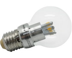 LED žárovka E27, 230V/5W, teplá bílá