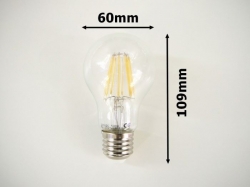 Žárovka LED E27 DIMF8W FILAMENT