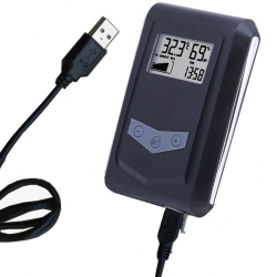 Teploměr+vlhkoměr DS100 se záznamem - USB Datalogger