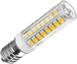 Žárovka LED E14 corn, 75xSMD2835, 230V/4,5W, teplá bílá