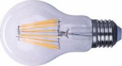 Žárovka LED E27 Filament 230V/8W, studená bílá