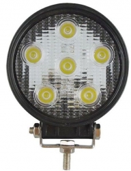 LED pracovní přídavné světlo,10-30V/18W, kulaté