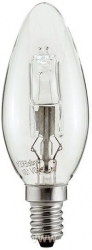 Žárovka halogenová svíčková E14, 230V/42W, čirá
