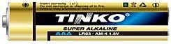 Baterie TINKO AAA(LR03) alkalická, 4ks blistr