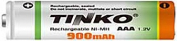 Akumulátor nabíjecí NiMH AAA 1,2V/900mAh, TINKO, 1ks