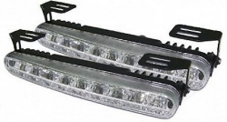 DRL - Světla pro denní svícení DRL18, 18xLED, 12/24V