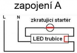 Zářivka LED T8 60cm Xenium, 230VAC/11W, denní bílá, zapojení A