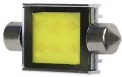 Fotografie Žárovka LED SV8,5-8 sufit 39mm COB 12V/6W, bílá