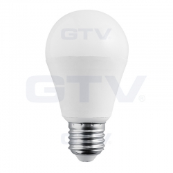 LED žárovka GTV, 230V/10W E27, teplá bílá