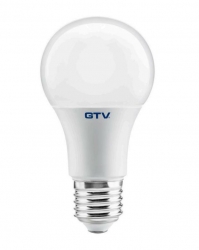 LED žárovka GTV, 230V/10W E27, teplá bílá