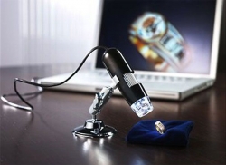USB digitální mikroskop k PC, zvětšení 25-200x