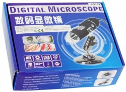USB digitální mikroskop k PC, zvětšení 25-200x