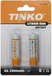 Baterie TINKO AA (R6) 1,5V lithiová