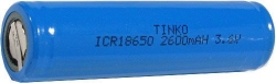 Nabíjecí článek Li-Ion ICR18650 3,6V/2600 mAh Tinko - kopie