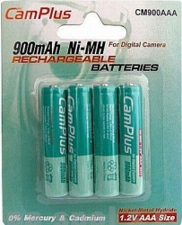 Nabíjecí článek NiMH AAA 1,2V/900mAh MINWA 1ks