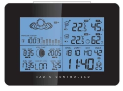 Meteostanice WH5019, černá