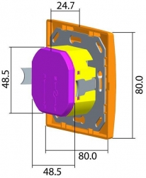 PIR čidlo místo vypínače, dvouvodičové ST02A