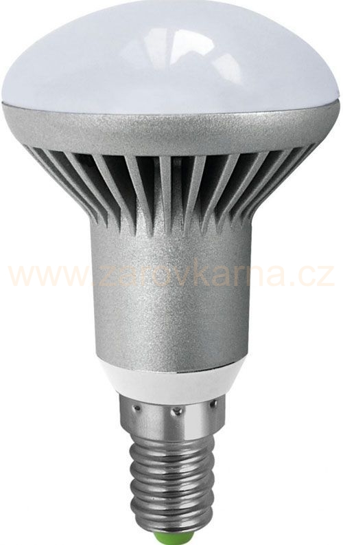LED žárovka reflektorová E14 R50, 230V/5W reflektorová, teplá bílá