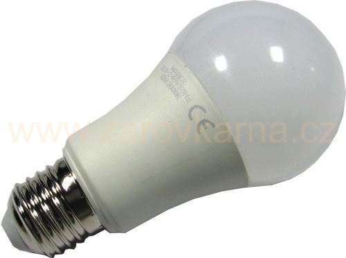 Žárovka LED E27 A60 hrušková 230V/12W, bílá
