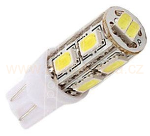 Žárovka LED T10 12-30V/4,5W bílá, 10xSMD5630