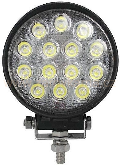 LED pracovní přídavné světlo, 10-30V/42W, kulaté